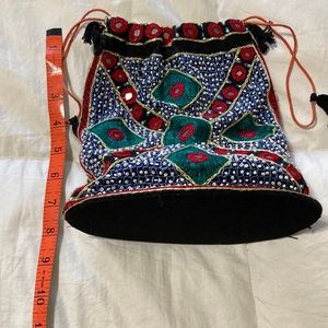 Beaded purse made in India